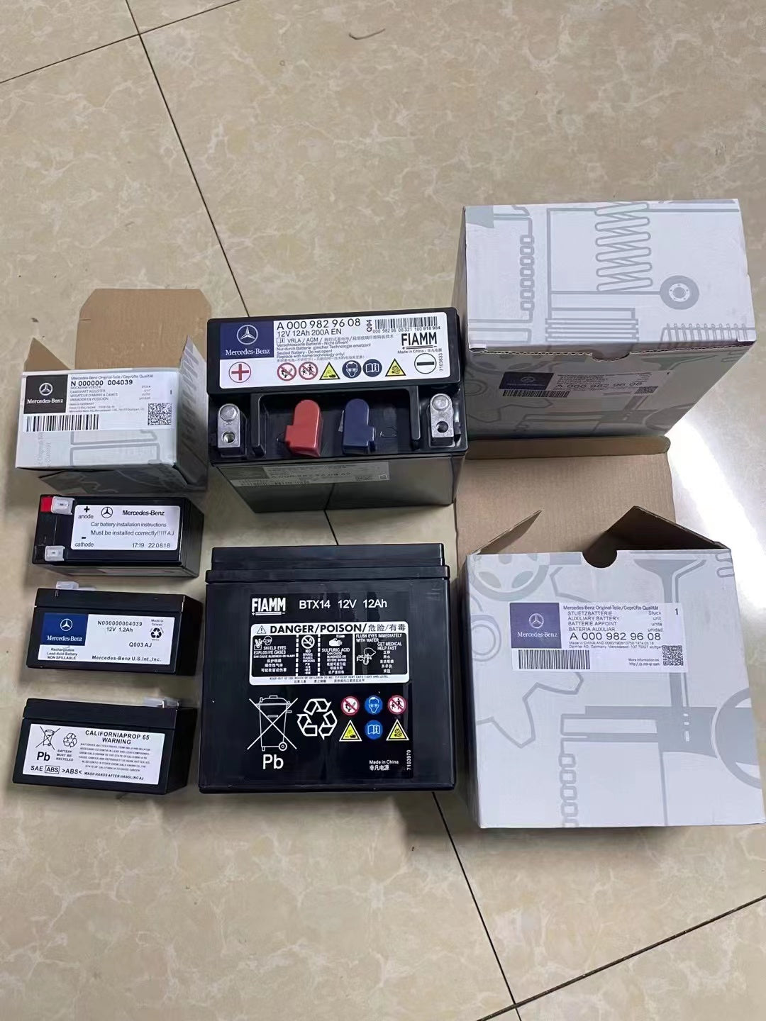 Mercedes Benz Battery